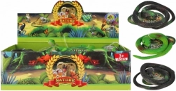 Gumiból készült kígyó 36 cm – élethű játék gyerekeknek