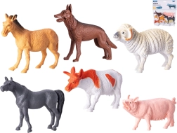 Háziállat-figura készlet – 6 db