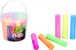 Fluoreszkáló járdakréták 20 db