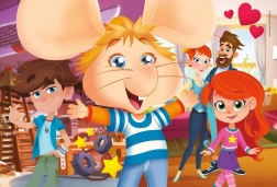 CLEMENTONI Puzzle Gigio egér MAXI 60 darab