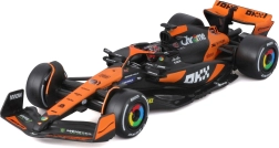 bburago 1:43 formula 1 mclaren mcl38 2024 oscar piastri senna edition vitrinben