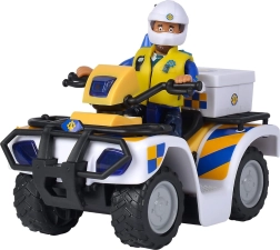 Smoby Sam a tűzoltó rendőrquadja Malcolm figurájával
