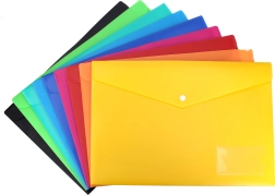 Puha műanyag patentos mappa