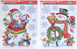 Ablakdekoráció Karácsony 41 × 29 cm