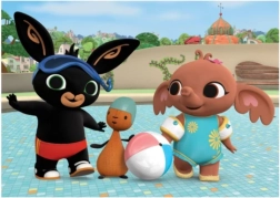 Bing puzzle a medencénél, 24 darabos