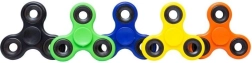 Háromágú fidget spinner 7,5 cm, vegyes színek – 1 db