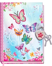 Napló pillangókkal és zárral