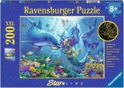 Világító puzzle Víz alatti paradicsom XXL 200 darab RAVENSBURGER