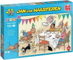 JUMBO Puzzle Jan van Haasteren Junior: Születésnapi buli 150 darab