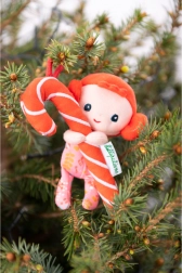 Karácsonyi manó cukorpálcával Lilliputiens