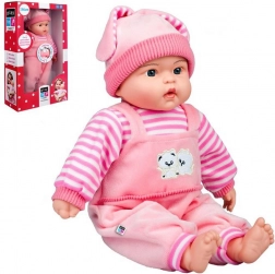 Beszélő és éneklő PlayTo Agatka baba 46 cm