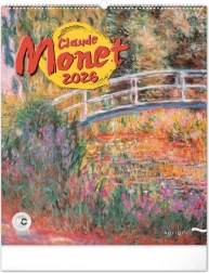 Fali naptár Claude Monet 2026