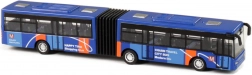 Fém csuklós busz modell 1:64