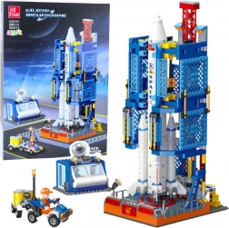 Űrállomás és rakéta építőkészlet, 668 darab