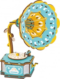 woodcraft fa 3D puzzle gramofon