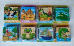 Fa képkockák 10x10 cm