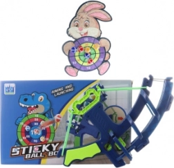 Gyerek számszeríj céltáblával – nyuszi motívummal