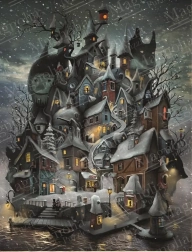 Magnolia Willoville-sziget puzzle, 1000 darab