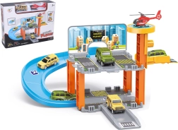 Parkolóállomás garázzsal és heliporttal 34,5 × 39,5 × 20 cm