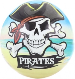 Kalóz mintás labda 23 cm