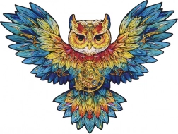 Fa puzzle Bagoly RoboTime