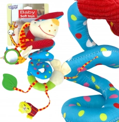 Woopie Baby függő spirál babakocsira – kutyus