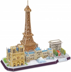 3D Puzzle City Line Párizs