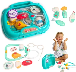 Woopie kis orvosi készlet bőrönddel