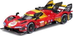 fém modell Bburago Ferrari 499P 1:43 – a 24 órás Le Mans 2024 győztese védődobozban