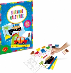 Homokképek - Hajó, autó