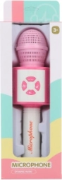 Gyerek rózsaszín karaoke mikrofon elemmel