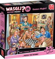 JUMBO Puzzle Wasgij Destiny: Játékest 1000 darabos