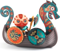 Djeco Arty Toys figura Sárkány – viking a hajón