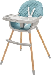 Baby Mix Freja fa etetőszék, tompa zöld