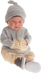 Realisztikus baba csecsemő Pipo 40 cm