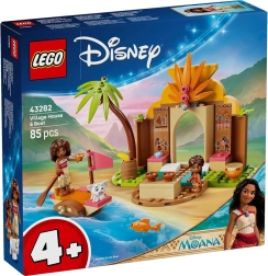 LEGO Disney Vaiana Falusi ház és csónak