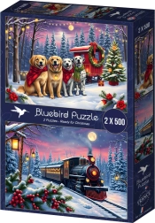 Bluebird puzzle Közeleg a karácsony 2×500 darab