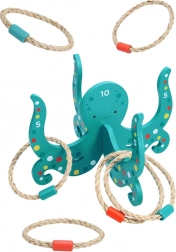 Október gyűrűdobáló játék