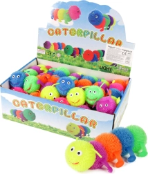 Húzható puffer hernyó 16 cm