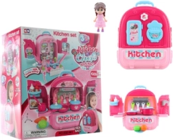 Edénykészlet hátizsákban gyermekeknek 3 az 1-ben