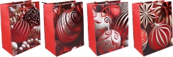 Karácsonyi ajándéktáska M 26 × 32 × 10 cm