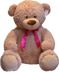 Norbert plüss mackó, bézs, 75 cm