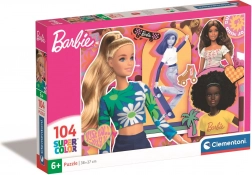 CLEMENTONI Barbie puzzle, 104 darabos