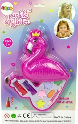 Sminkkészlet Szemhéjfestékek Flamingó Rúzsok