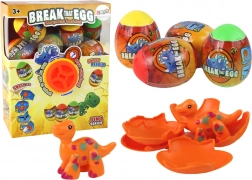 Színes héjú dinoszaurusz tojások keltetése - készlet 12 db
