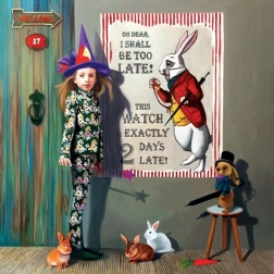 Nyúlüreg kirakó 1023 darabbal