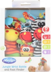 Playgro csörgős zoknik és csuklópántok babáknak