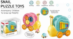 Oktató húzogatós csiga