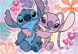 Puzzle Disney Stitch és Angel 300 darabos