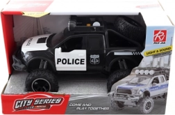 Rendőrautó elemekkel és lendkerékkel